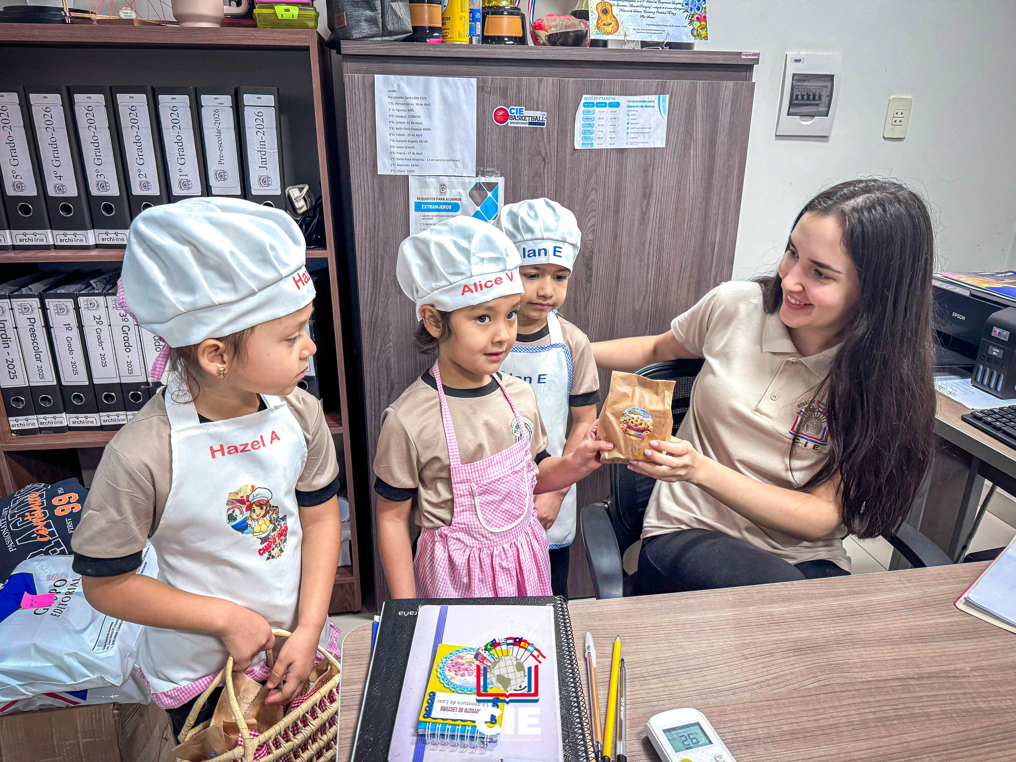 Chipa Apo en el CIE - Colegio Intercontinental del Este